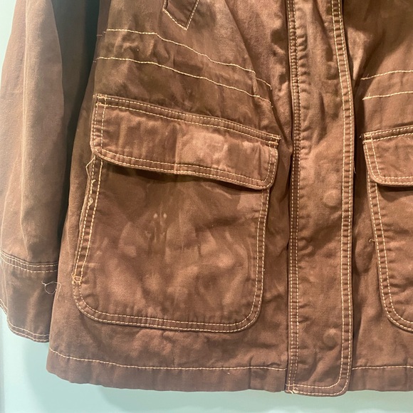 Universal thread brown/rust utility jacket sz L Women's - Picture 4 of 12